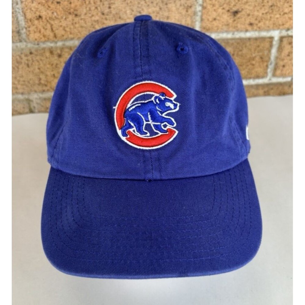 Chicago Cubs '47 Brand Blue Trucker Adjustable Hat MLB baseball cap